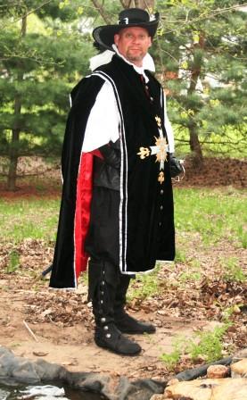 musketeer black knee high buffalo leather moccasins