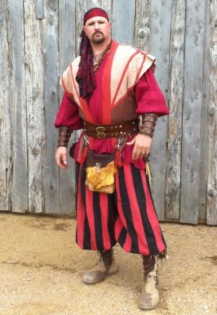 men's pirate buffalo moccasins