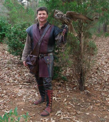 falconer men's leather moccasins knee high