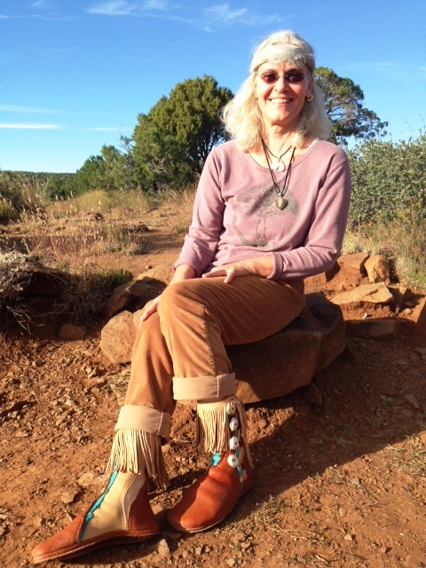 women's tobacco sand turquoise fringe native american moccasins