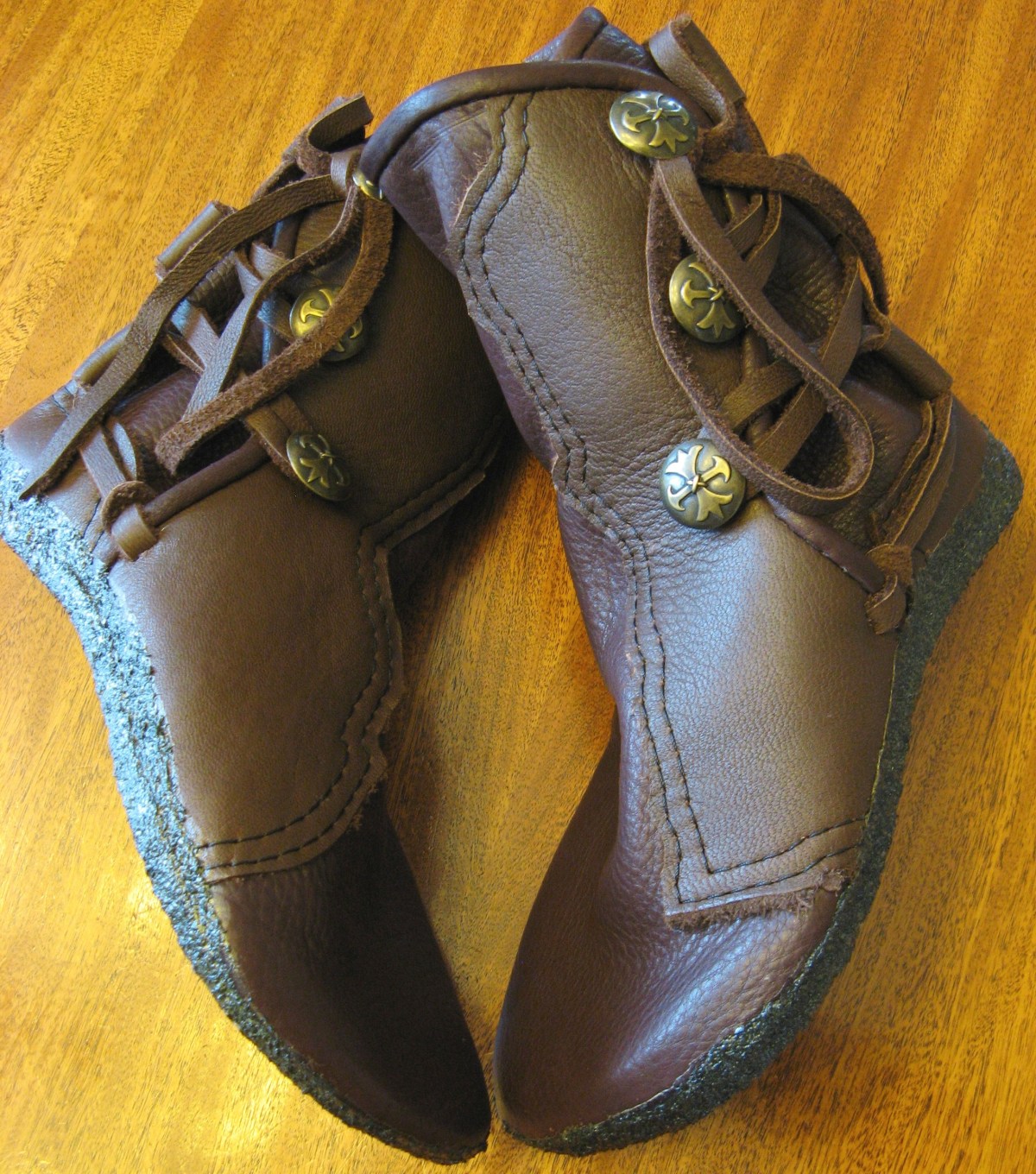 Chocolate Custom Buffalo Stealth Trackers&nbsp;Moccasins