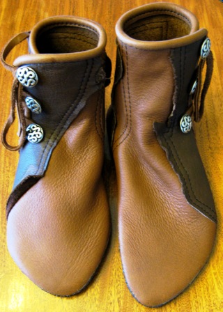 Moose Renaissance Faire Handmade Moccasin&nbsp;Boots