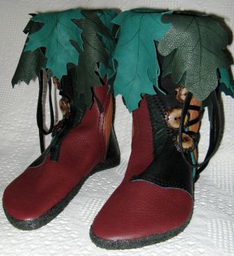 Woodsman Elven Renaissance Handmade Moccasin&nbsp;Boots
